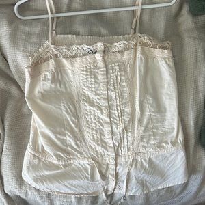 Brandy Melville Linen Top